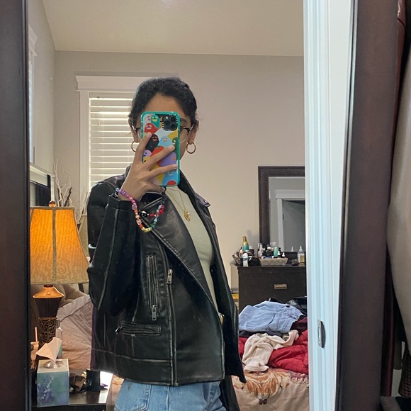 Urban Outfitters faux leather stevie jacket - Picture 2 of 6